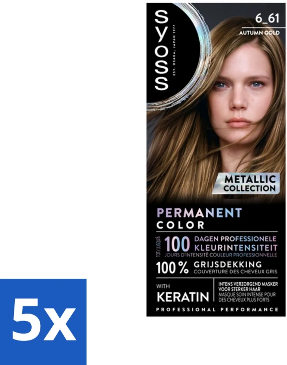 SYOSS Coloration 6-61 Autumn Gold Haarverf