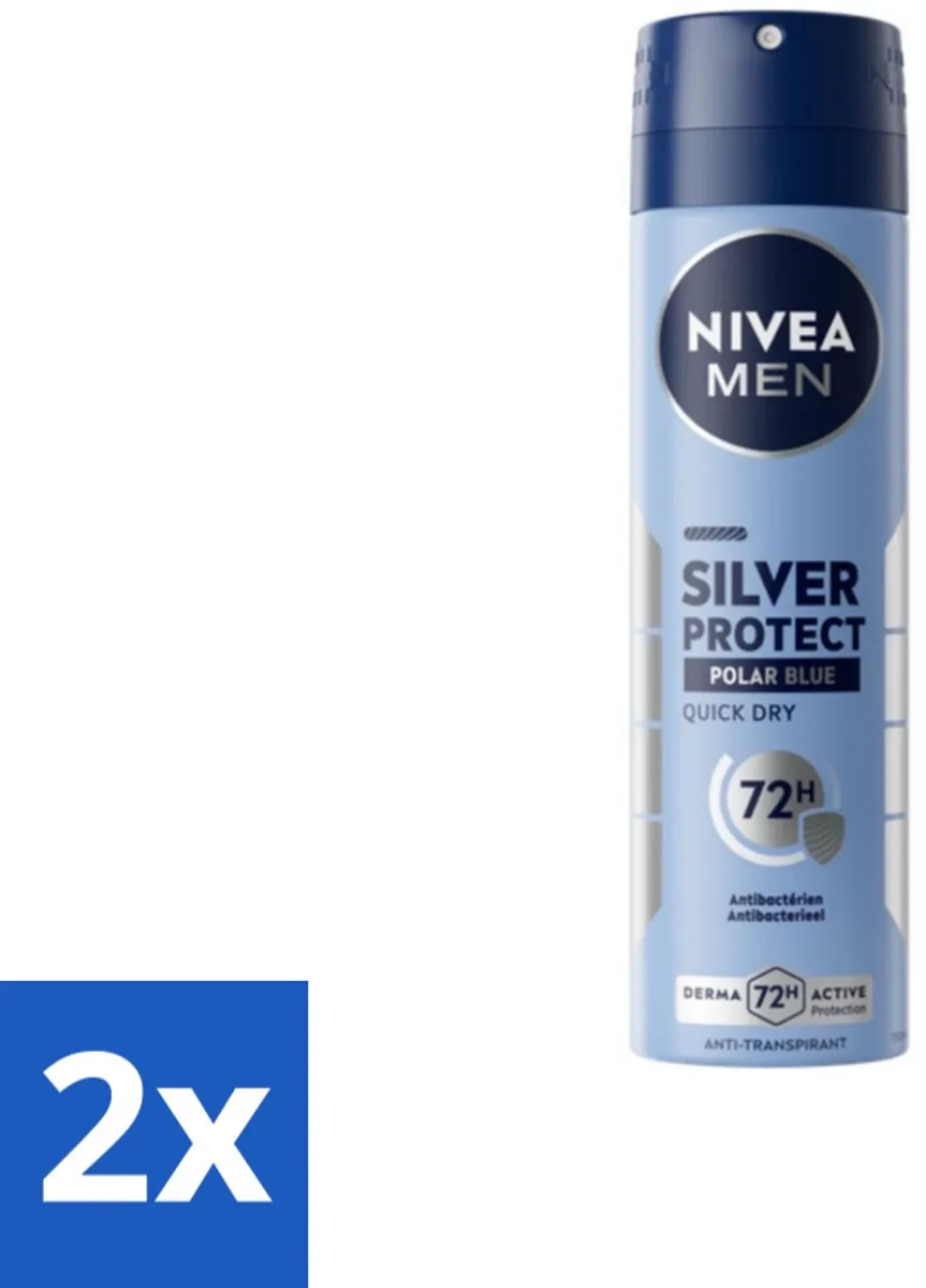 NIVEA Men Silver Protect Deodorant Spray 150ml