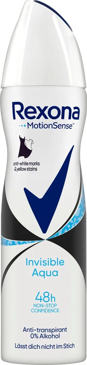 Rexona Invisible Aqua Deo Spray 150ml
