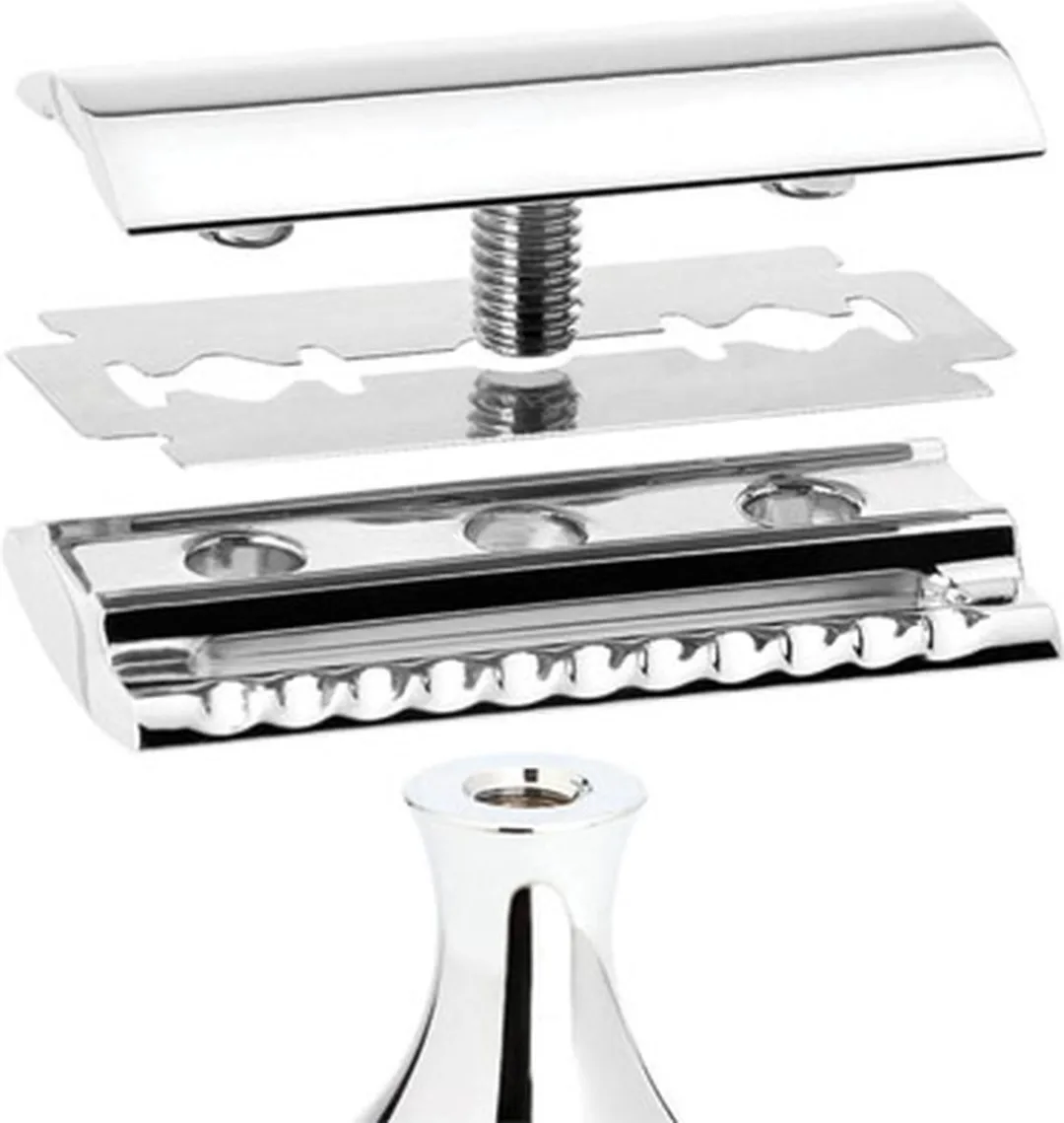 Gillette Platinum Safety Razor - 5 Stuks - Aluminium