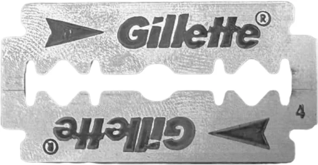 Gillette Platinum Safety Razor - 5 Stuks - Aluminium