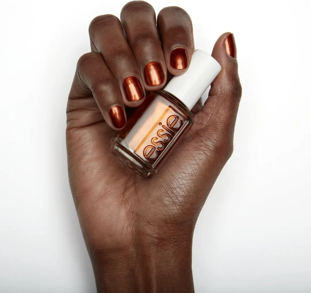 essie 663 Rust Worthy Nagellak - Bruin Metallic - 13,5 ml - afbeelding 6 van 6