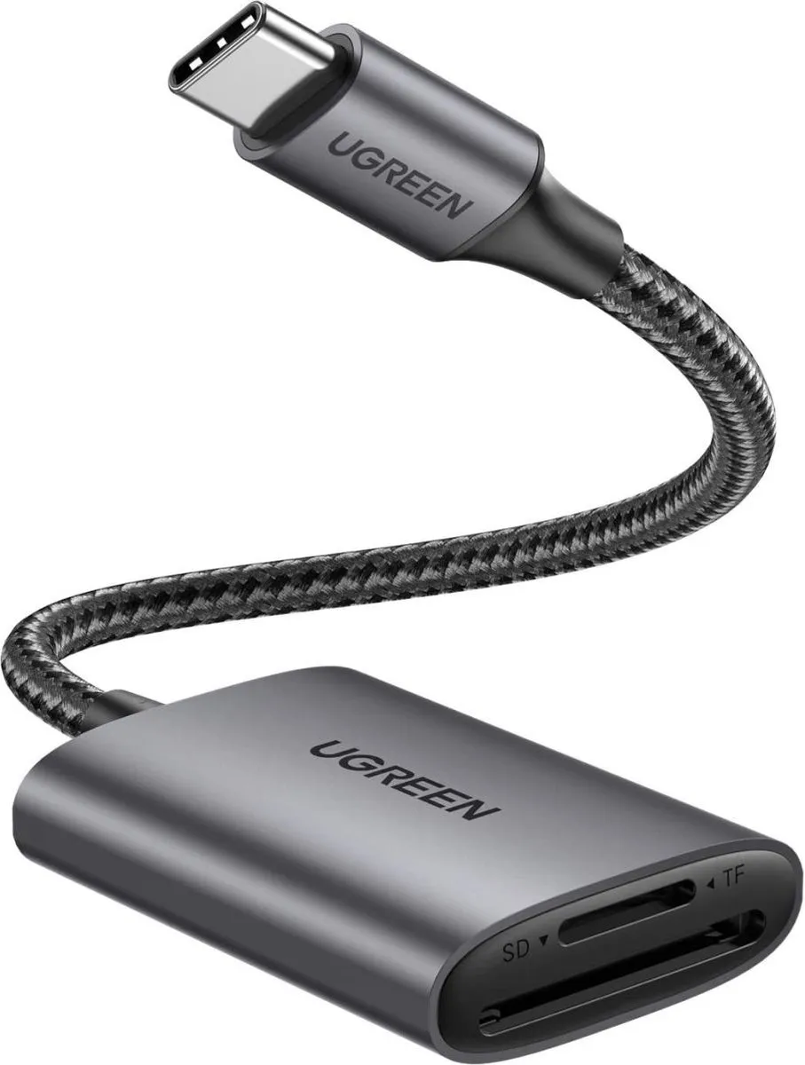 UGREEN SD/TF-Kaartlezer USB-C 5Gb/s