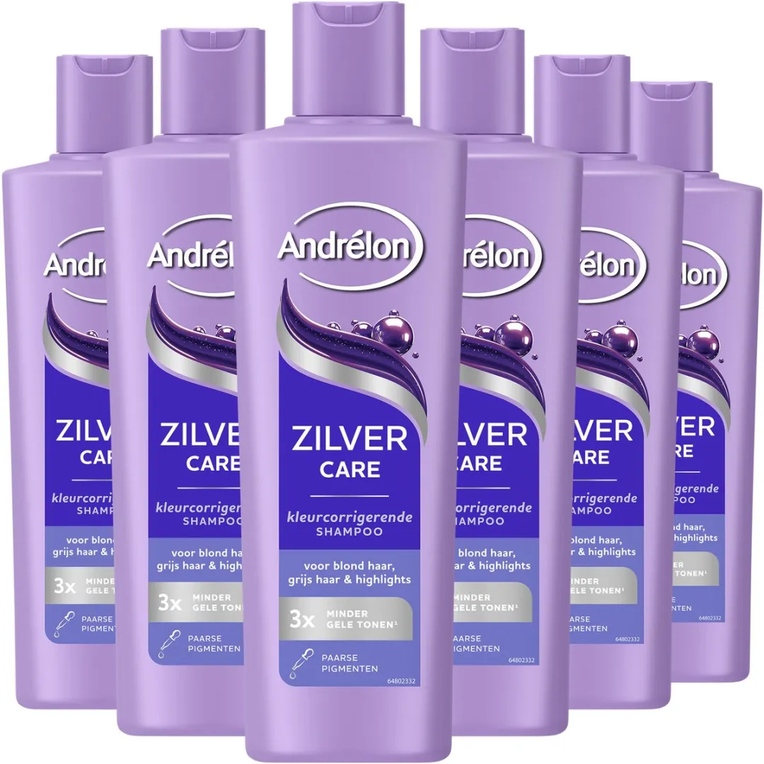 Andrélon Zilver Care Shampoo 6x250ml