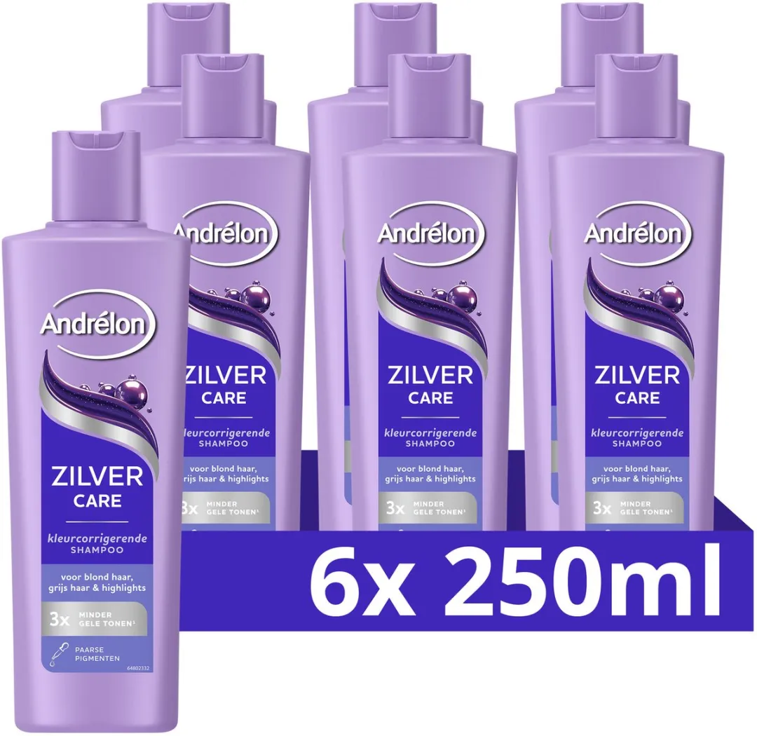 Andrélon Zilver Care Shampoo 6x250ml