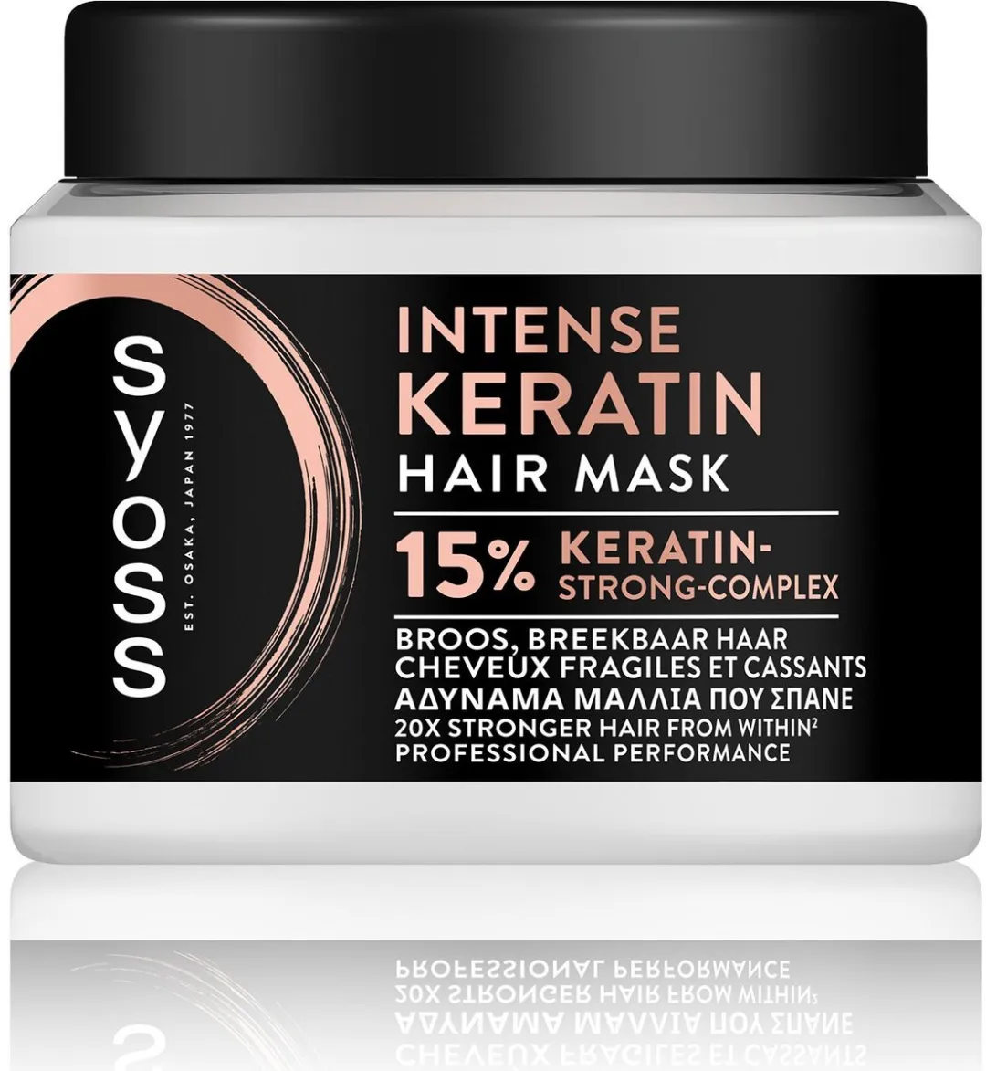 SYOSS Keratin Mask Blauwe Lotus - 6x400ml