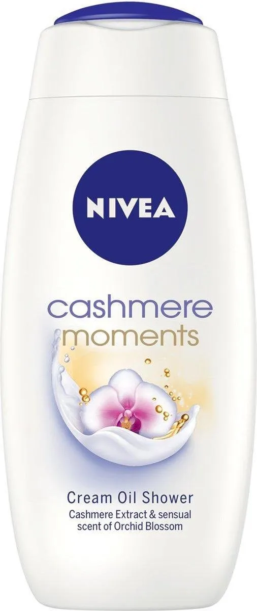 NIVEA Douchecrème Cashmere Moments 2400ml - 6 Stuks