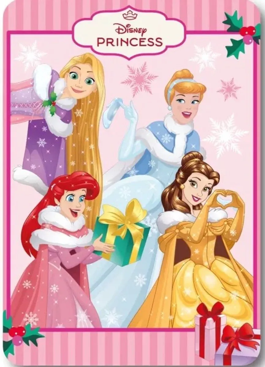Disney Princess Festive Fairy Fleece Deken 100x140cm