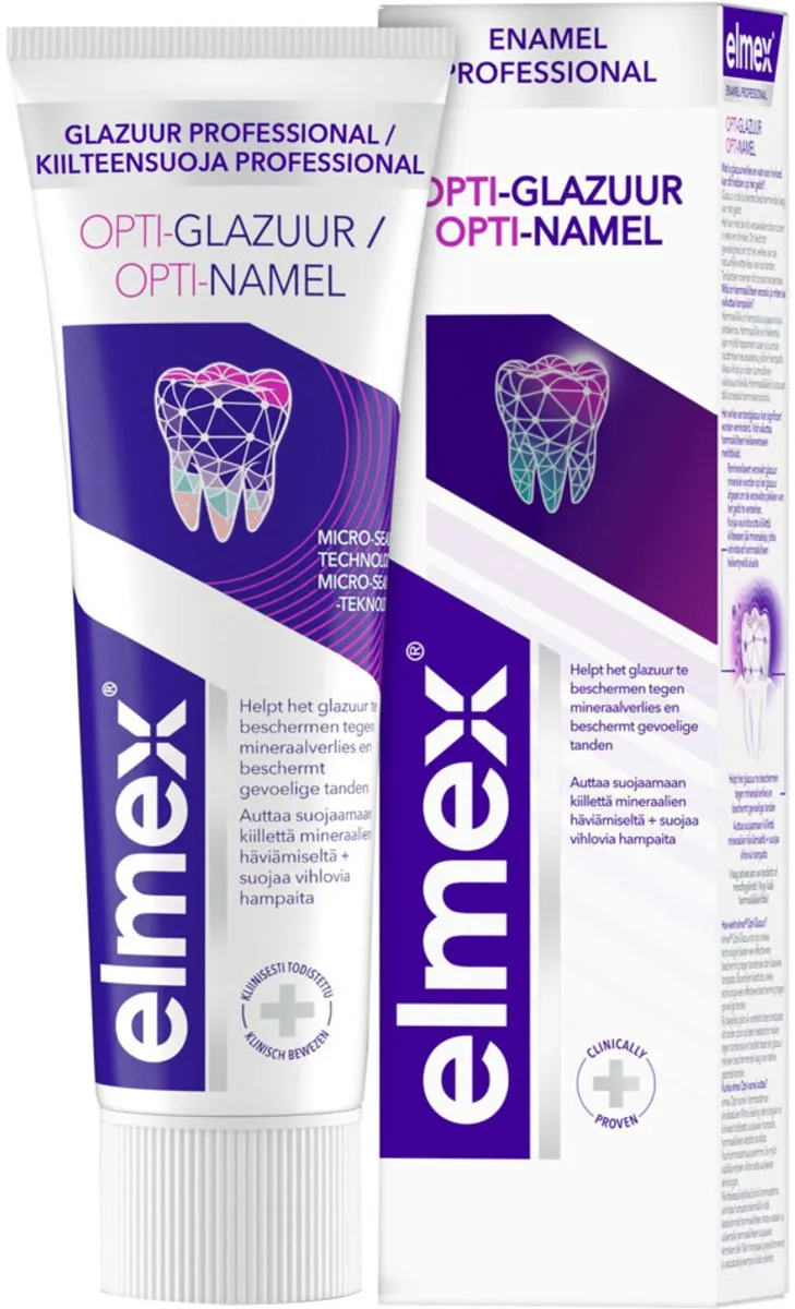 Elmex Tandpasta Glazuur Professional Opti-Glazuur 75ml