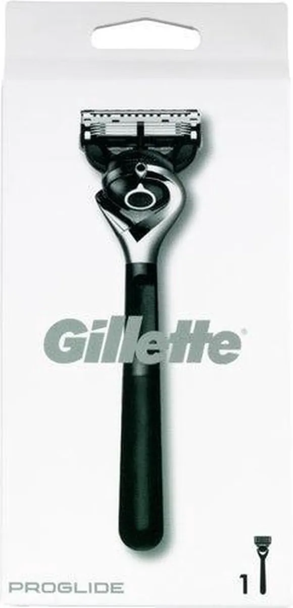 Gillette Proglide Zwart Scheermes - 5 Bladen