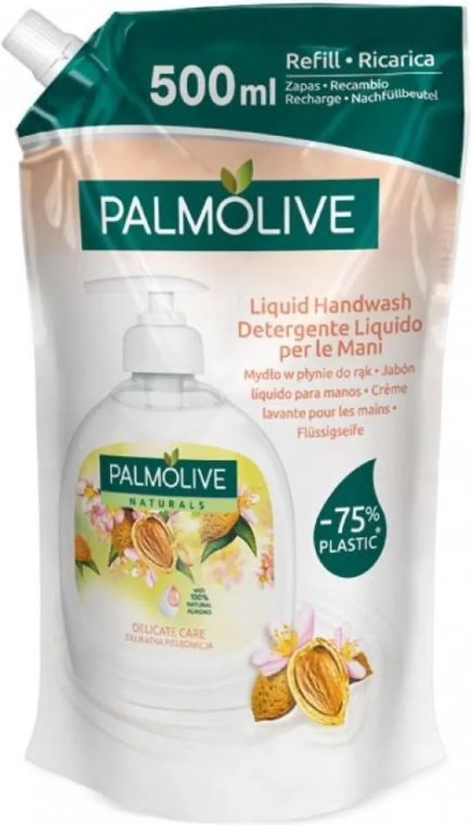Palmolive Handzeep Navulling Naturals Almond Milk 500ml