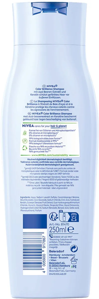 NIVEA Shampoo Colour Protection 250ml