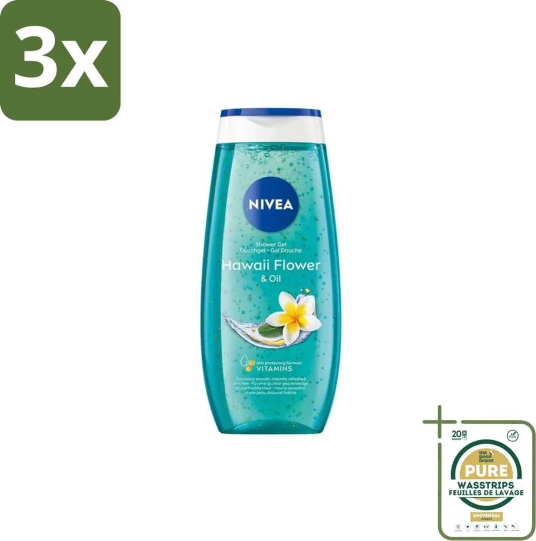 NIVEA Douchegel Hawaii Flower & Oil 750ml