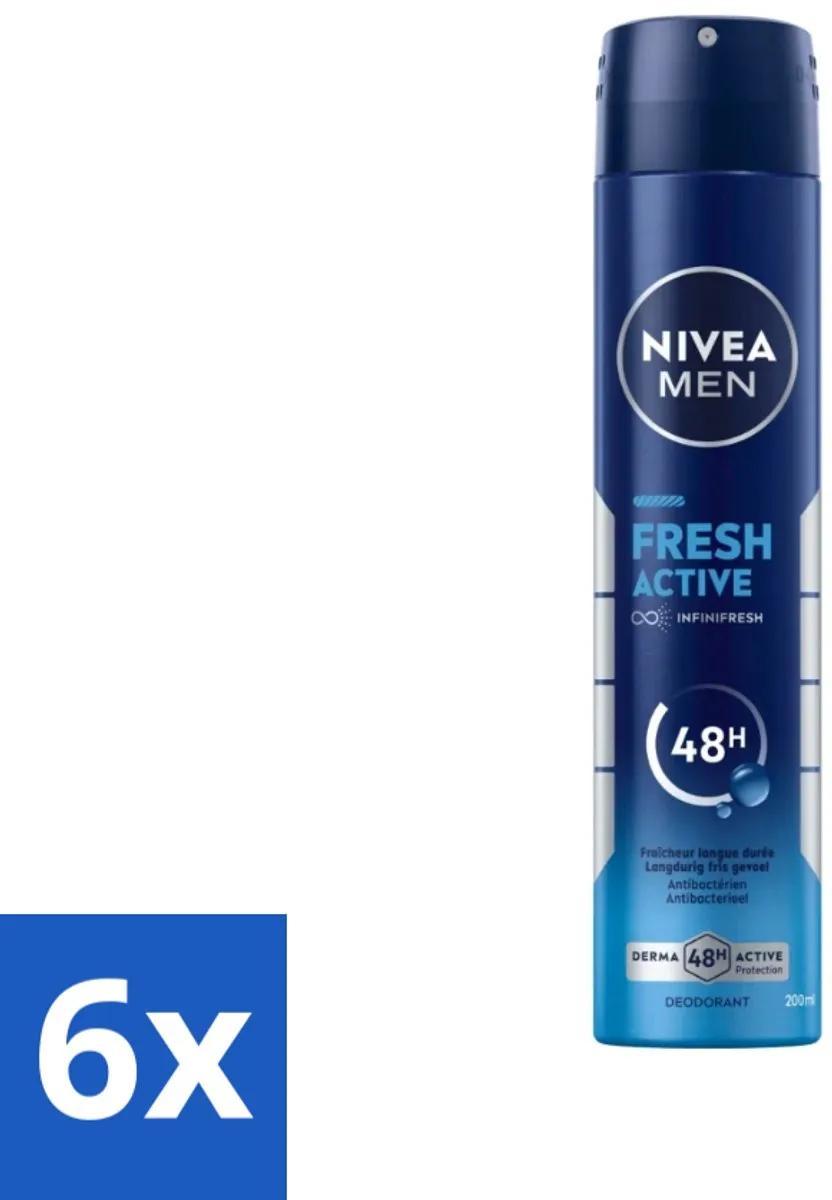NIVEA MEN Deo Spray Fresh Active 200ml