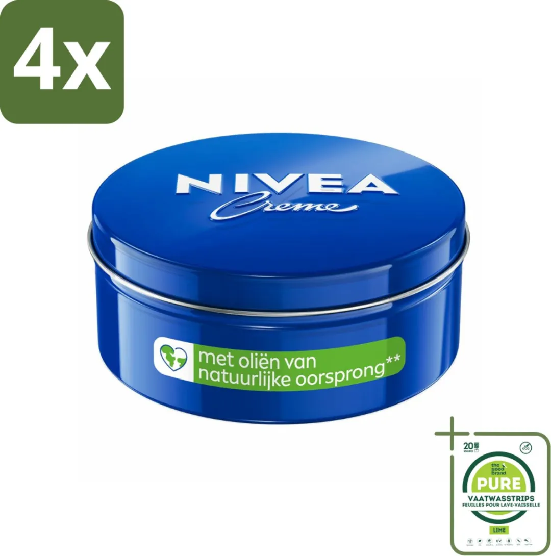 NIVEA Klassieke Crème Bodycrème 1000ml