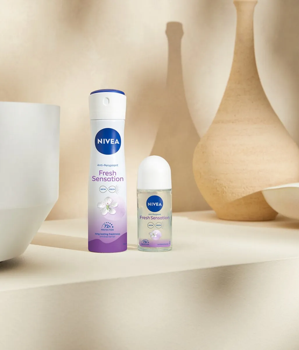 NIVEA Deodorant Roller Frisse Sensatie 50ml - 24 Stuks
