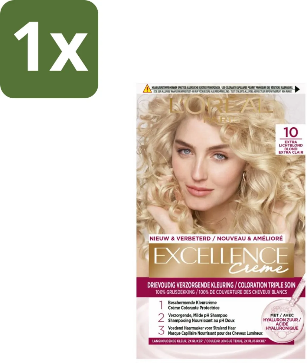 L'Oréal Paris Excellence Crème 10 Extra Lichtblond