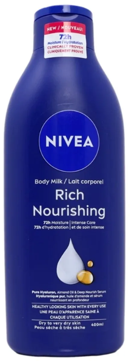 NIVEA Bodylotion Droge Huid 400ml - 7 Stuks