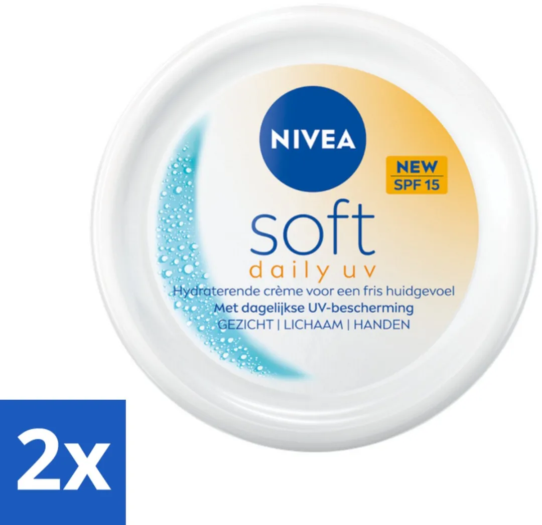 NIVEA Soft Daily UV Bodycrème SPF 15