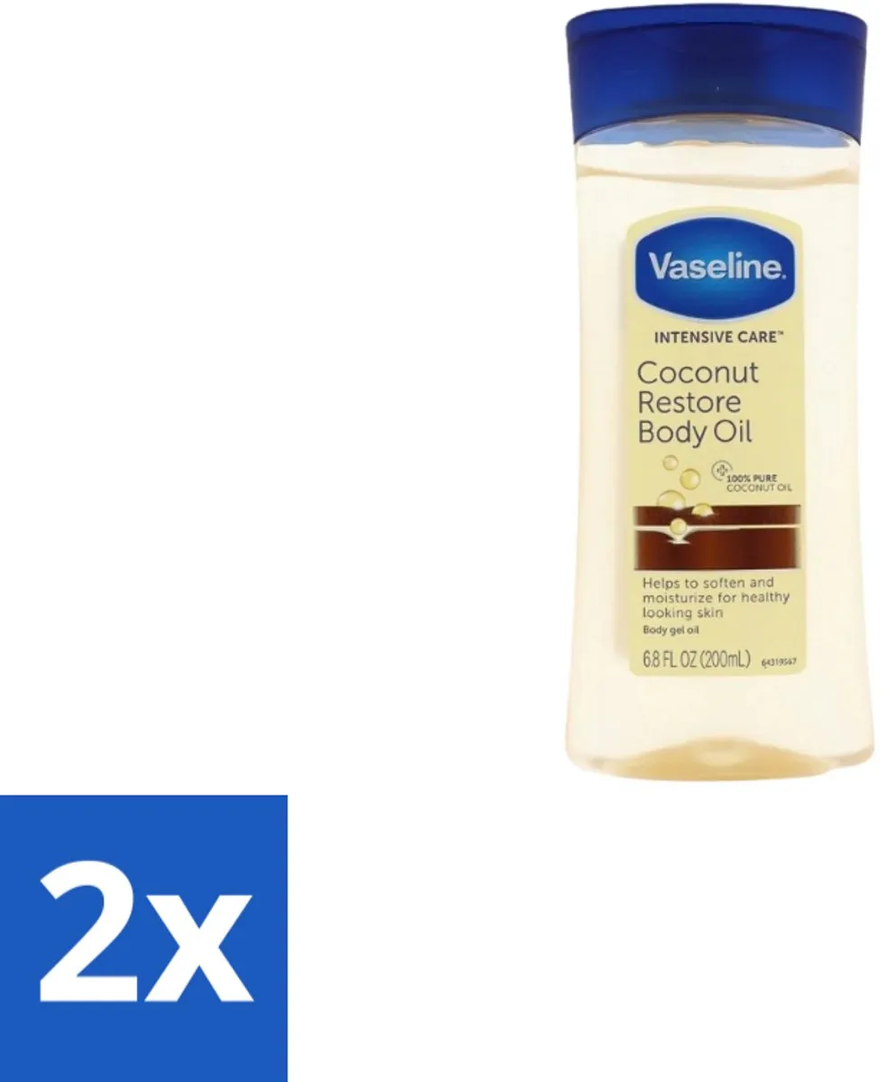 Vaseline Body Oil Coconut Restore 400ml