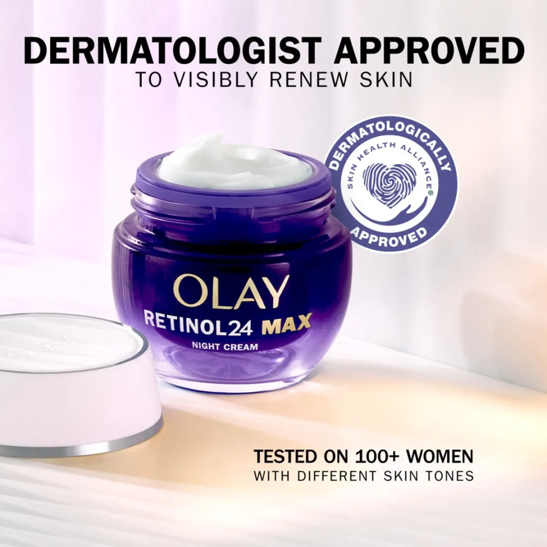 Olay Nachtcrème Retinol24 MAX 4x50ml