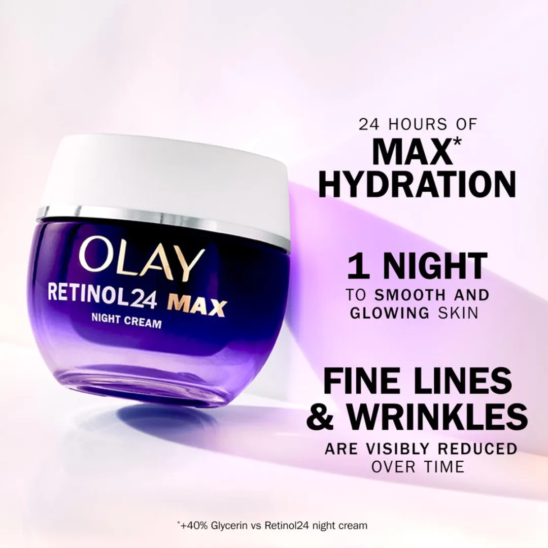 Olay Nachtcrème Retinol24 MAX 4x50ml