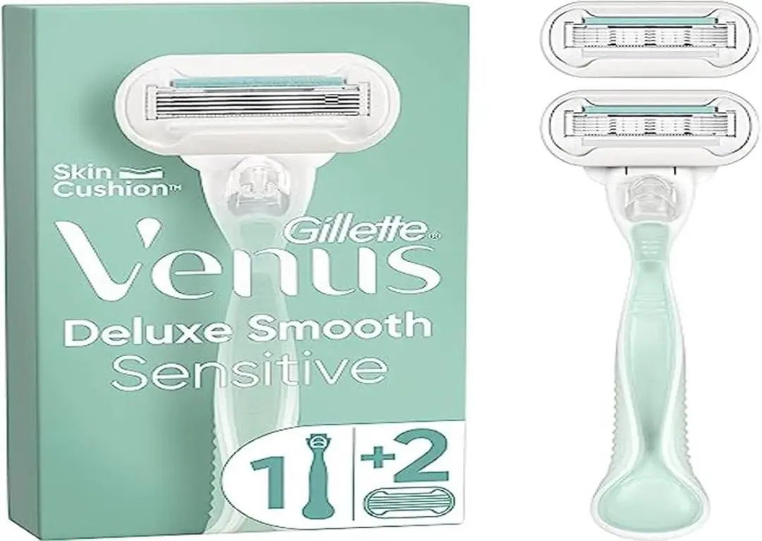 Gillette Venus Smooth Sensitive Scheersysteem 5 Bladen - Lichtgroen - afbeelding 6 van 6