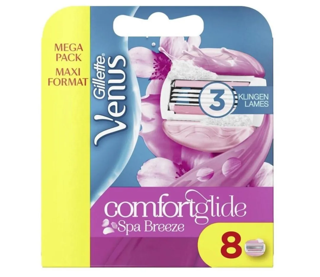 Gillette Venus Comfortglide Spa Breeze Scheermesjes - 8 Stuks