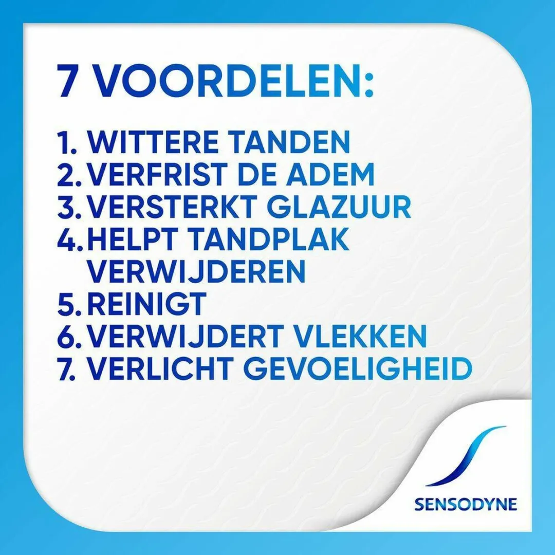 Sensodyne Tandpasta Complete Protection 225ml - 3 Stuks