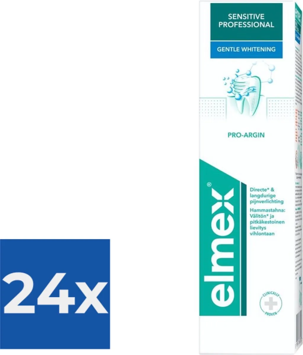 Elmex Sensitive Professional Gentle Whitening Tandpasta - 24x75ml