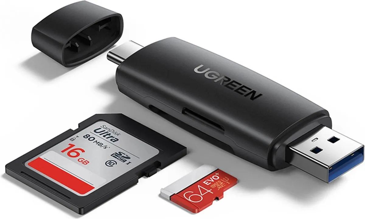 Ugreen CM304 SD-kaartlezeradapter