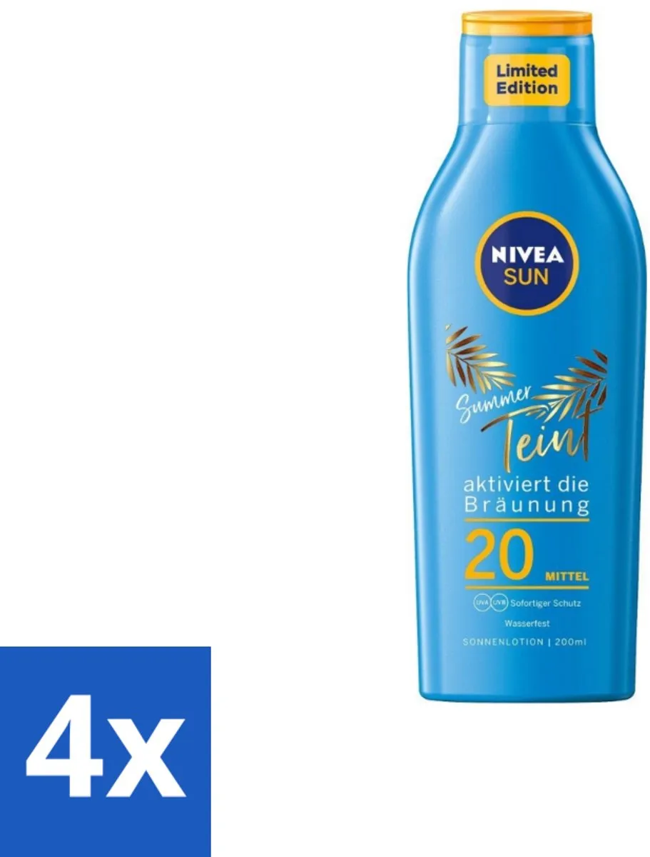 NIVEA Sun Zonnemelk Zomerteint SPF 20