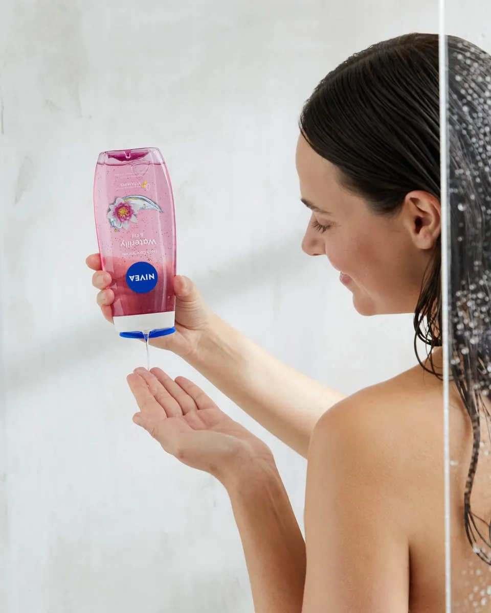 NIVEA Waterlily & Oil Douchegel 250ml - 4 Stuks