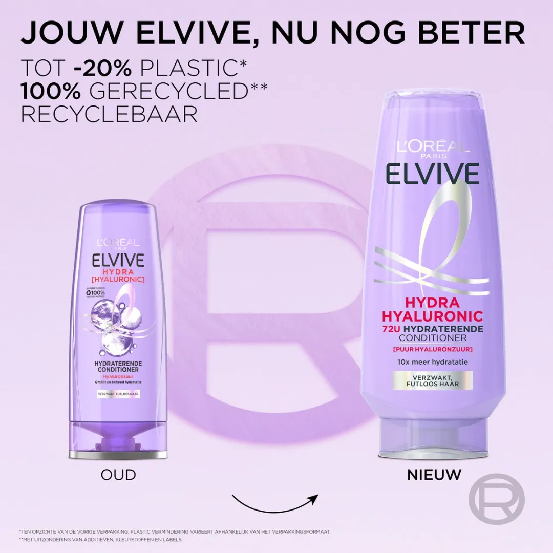 L'Oréal Paris Elvive Hydra Hyaluronic Conditioner 200ml - 6 Stuks