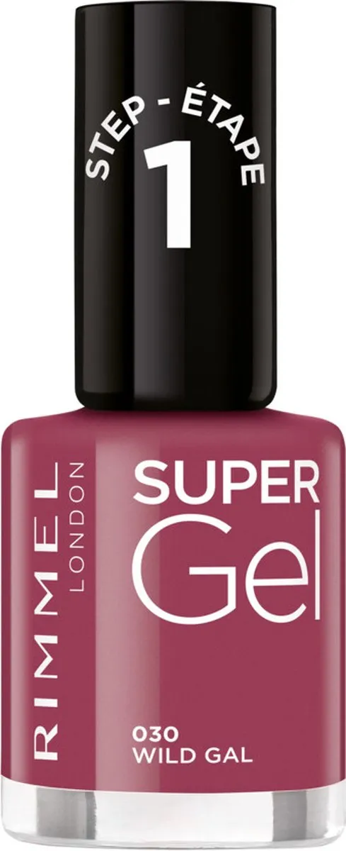 Rimmel London SuperGel Nagellak 030 Wild Gal 12ml