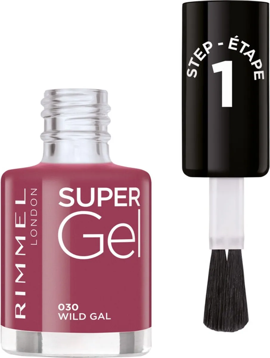 Rimmel London SuperGel Nagellak 030 Wild Gal 12ml