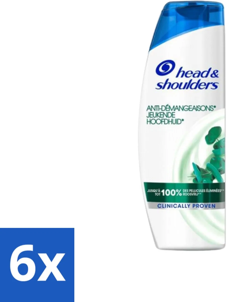 Head & Shoulders Anti-Roos Shampoo 285ml - 6 Stuks