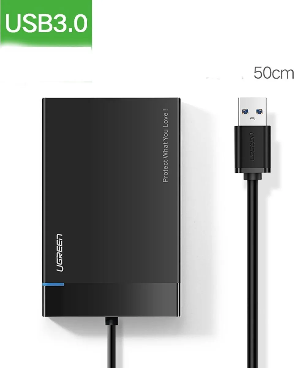 Ugreen 30847 Externe HDD/SSD Behuizing USB3.0