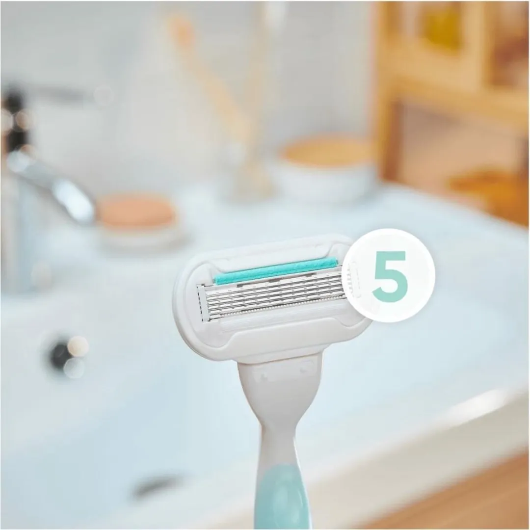 Gillette Venus Deluxe Smooth Sensitive Scheermesjes - 12 Stuks