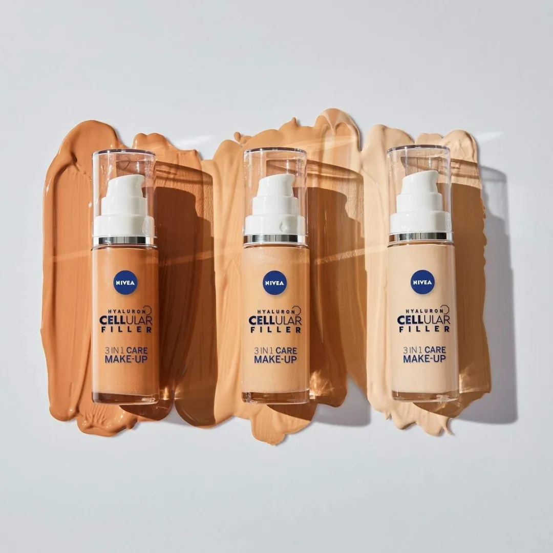 NIVEA Hyaluron Cellular Filler 3-in-1 Make-up 30ml - Donker