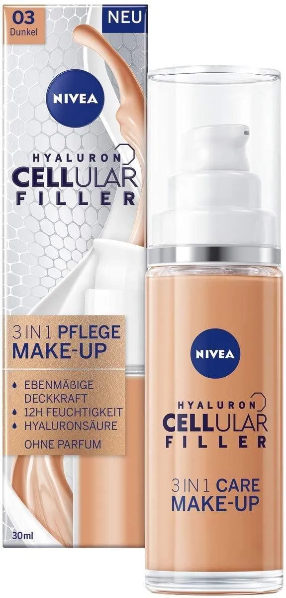 NIVEA Hyaluron Cellular Filler 3-in-1 Make-up 30ml