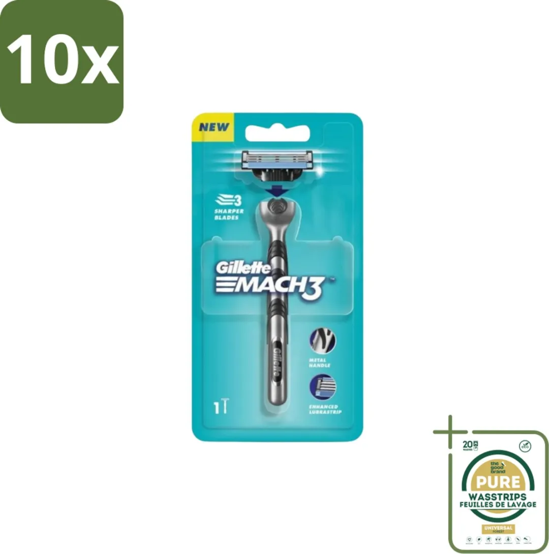 Gillette Mach3 Mesjes 3-bladig
