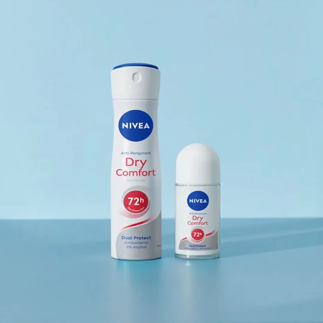 NIVEA Deospray Dry Comfort 6x250ml - afbeelding 3 van 6