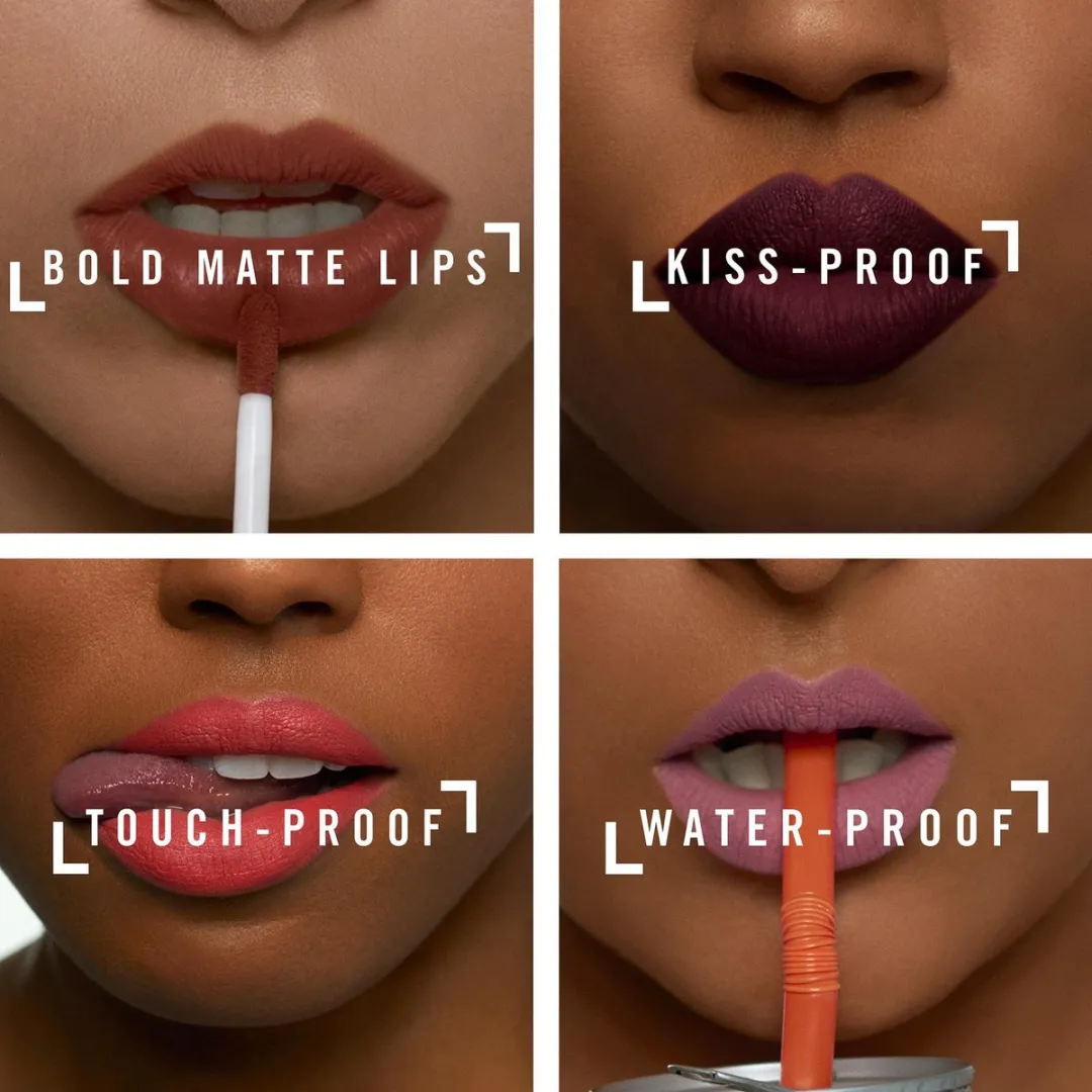 Rimmel London Stay Matte Liquid Lip Colour 860 Trust You Purple - 5.5ml