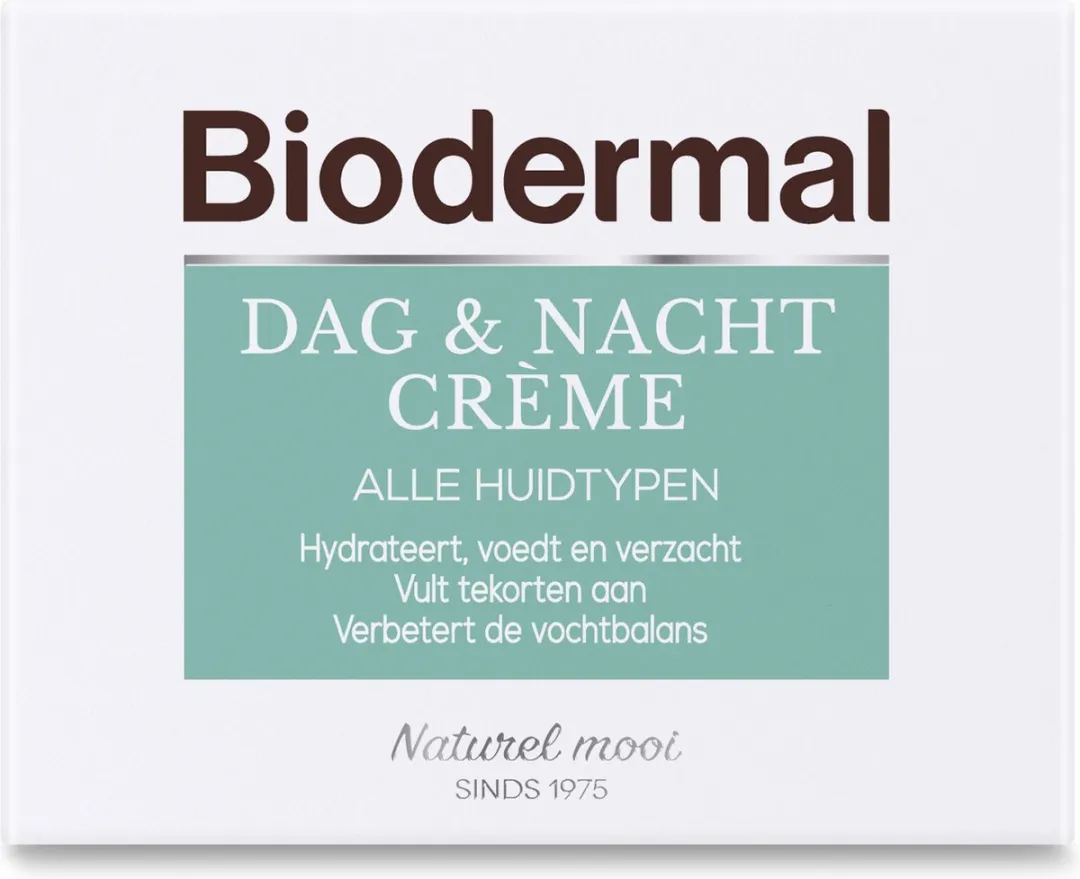 Biodermal Dag- en Nachtcrème Hydraterend 50ml