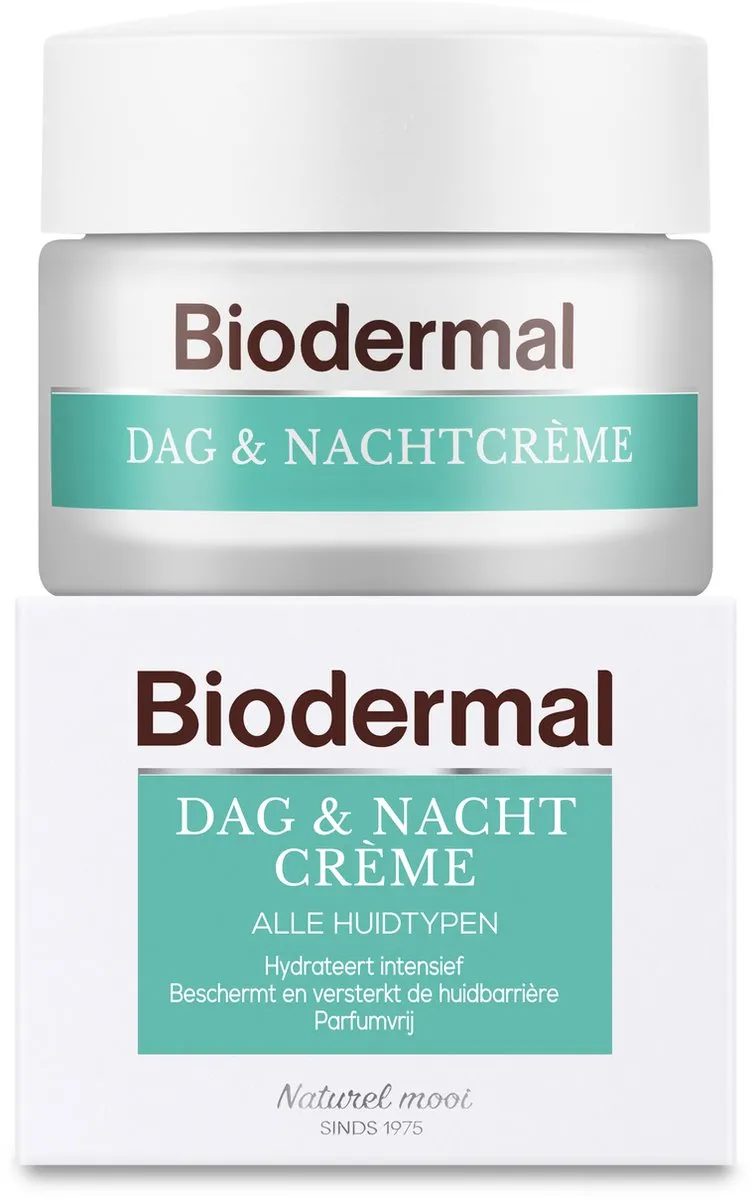 Biodermal Dag- en Nachtcrème Hydraterend 50ml
