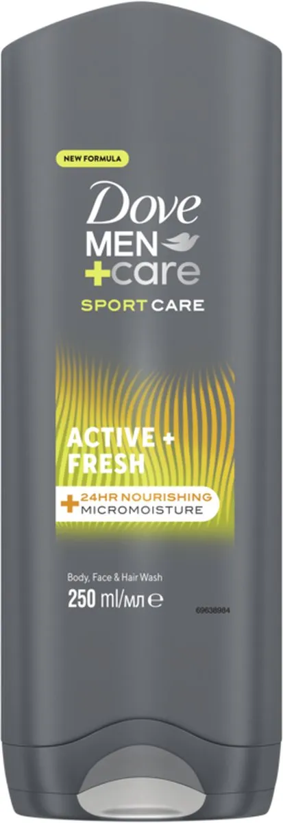 Dove Men+Care Sport Active Fresh Douchegel - 6x250ml