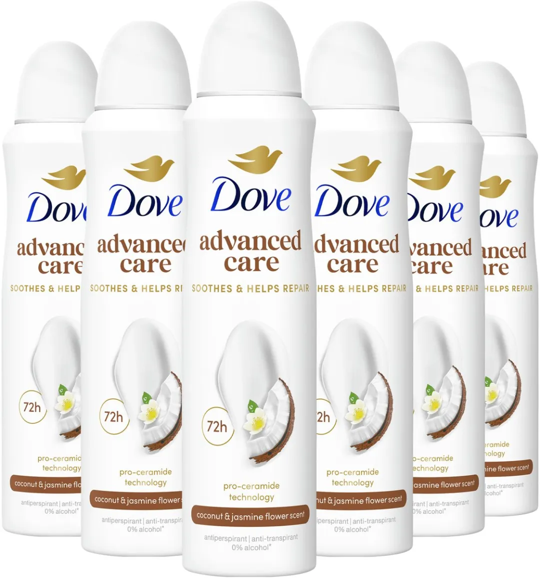 Dove Anti-Transpirant Spray Advanced Care Coconut & Jasmine Flower