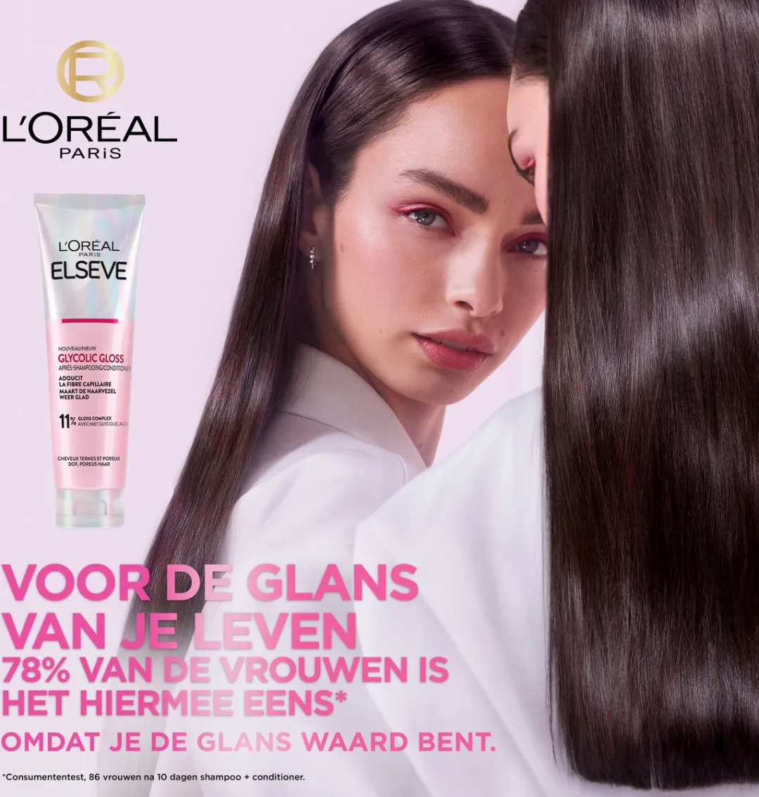 L'Oréal Paris Elvive Glycolic Gloss Conditioner 150ml