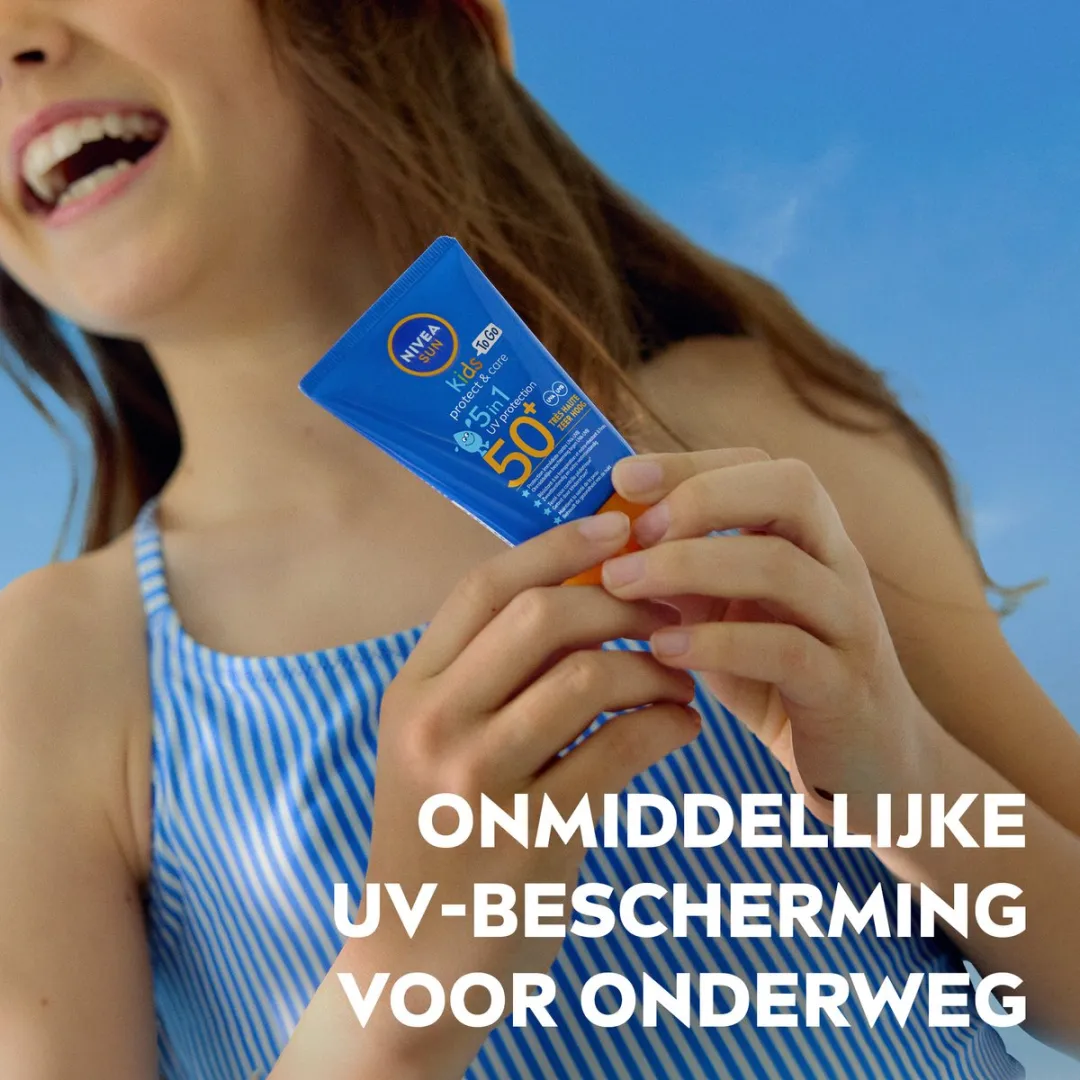 NIVEA SUN Kids Protect & Hydrate Pocket Zonnebrandmelk SPF 50+ 50ml